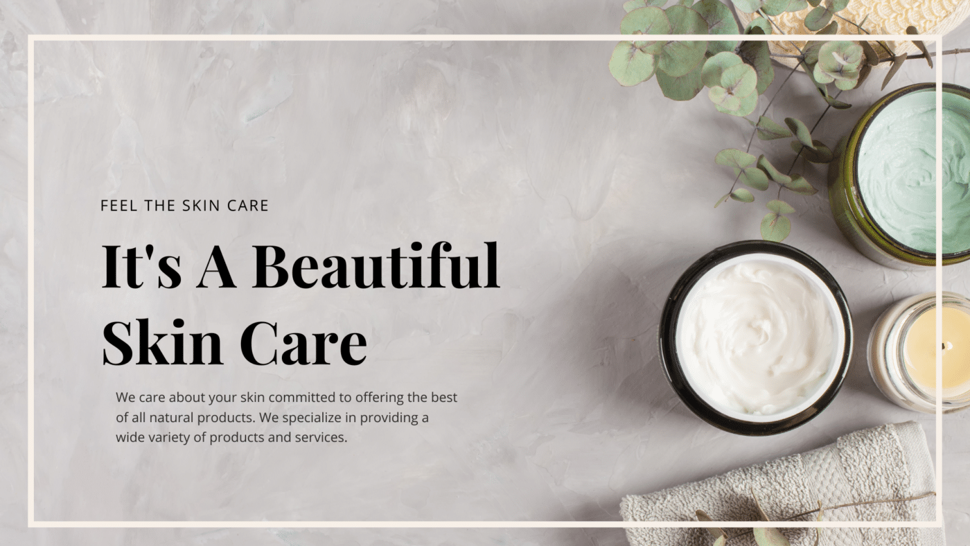 We care about your skin committed to offering the best of all natural products. We specialize in providing a wide variety of products and services